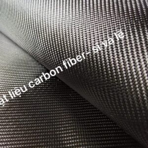 vải sợi carbon chéo